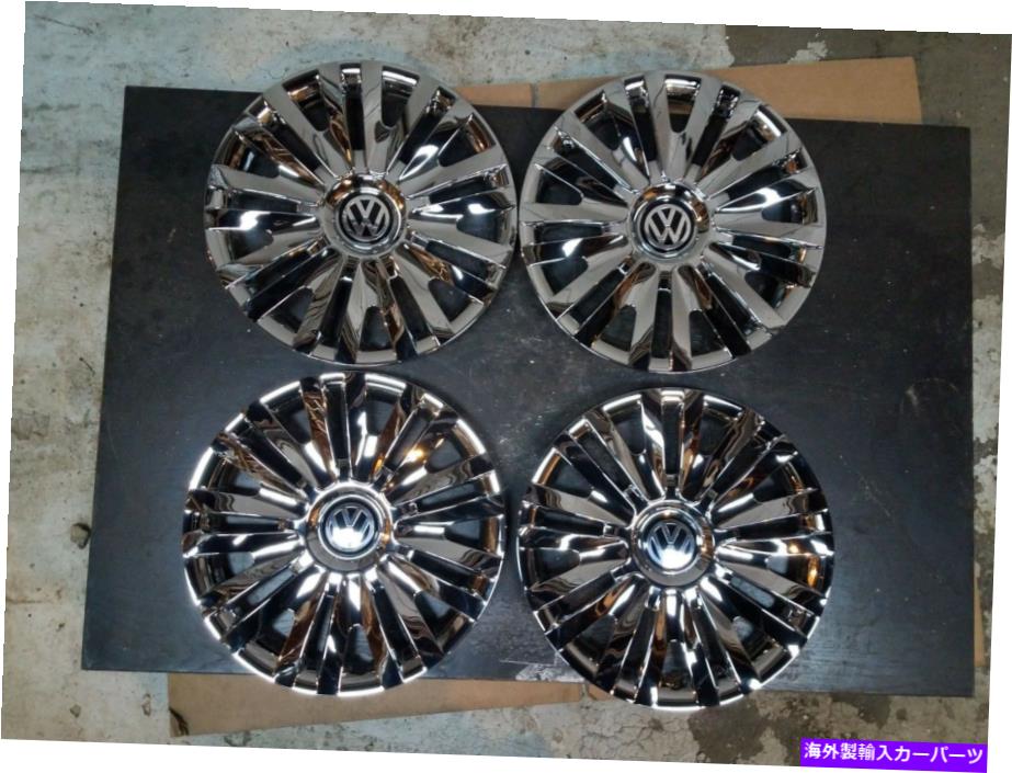 クロームカバー 1新しいセット10 11 12 13 14 Passat Jetta Golf 15 \