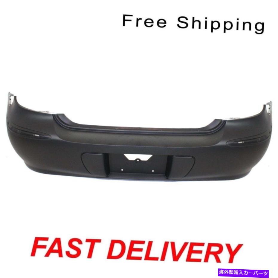 クロームカバー クロムパッケージ付きプライミングリアバンパーカバービュイックアリュアラクロスGM1100708に適合する Primed Rear Bumper Cover W/ Chrome Package Fits Buick Allure Lacrosse GM1100708【並行輸入品】