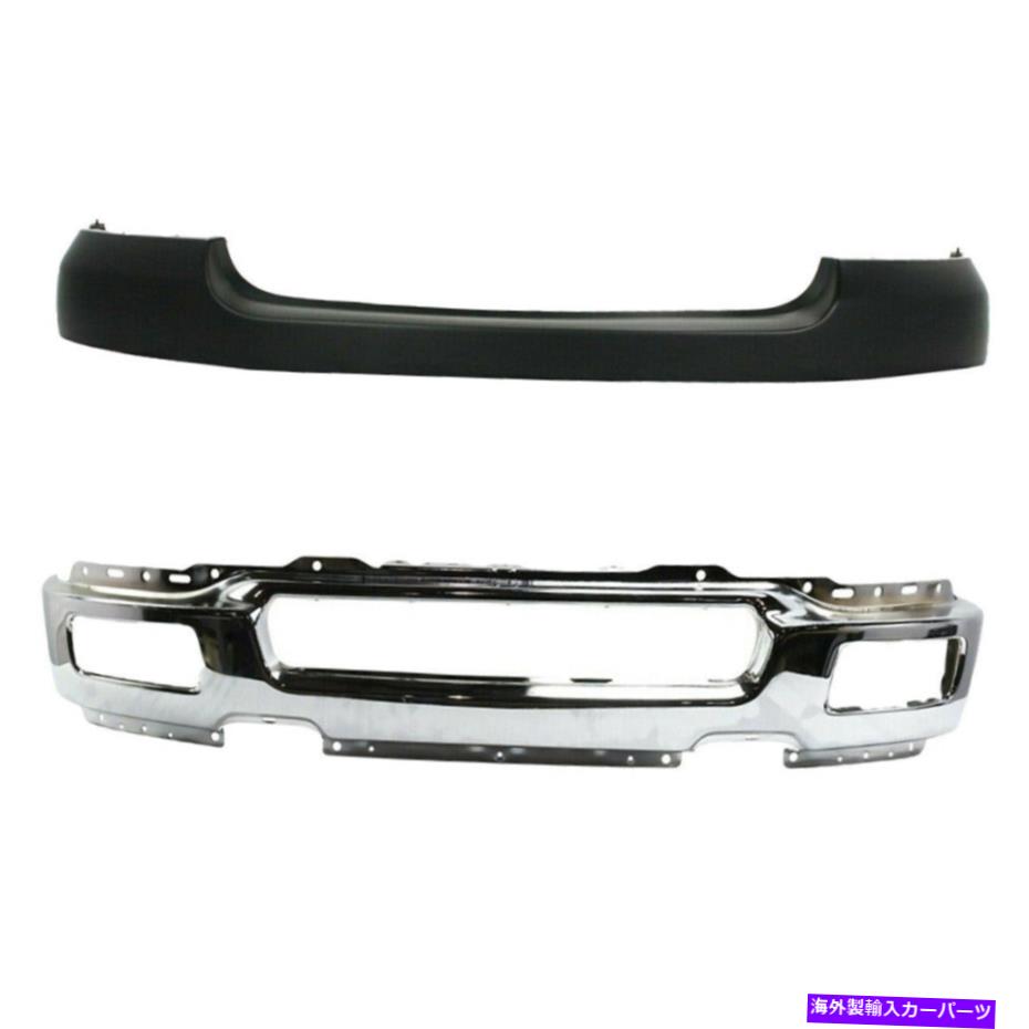 クロームカバー Ford for Ford 2004-2006 F-150 W/ FLARE HOLESのフロントバンパークロム +アップカバープライミド Front Bumper Chrome + Up Cover Primed, For Ford 2004-2006 F-150 W/ Flare Holes【並行輸入品】 91,779円