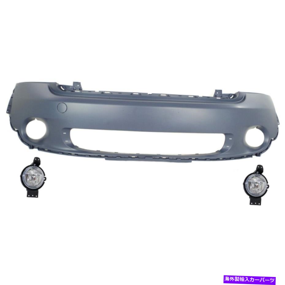 クロームカバー 2013-2016のバンパーカバーキットミニクーパーペースマンフロントモデル付きクロムトリム Bumper Cover Kit For 2013-2016 Mini Cooper Paceman Front Model With Chrome Trim【並行輸入品】