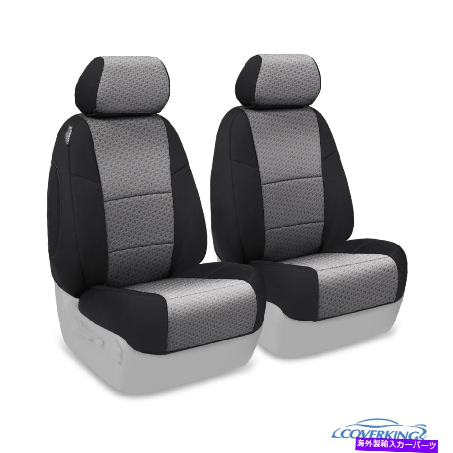 クロームカバー トヨタのネオスプレームフロントカスタムカーシートカバー2008-2010ハイランダー Coverking Neosupreme Front Custom Car Seat Cover For Toyota 2008-2010 Highlander【並行輸入品】