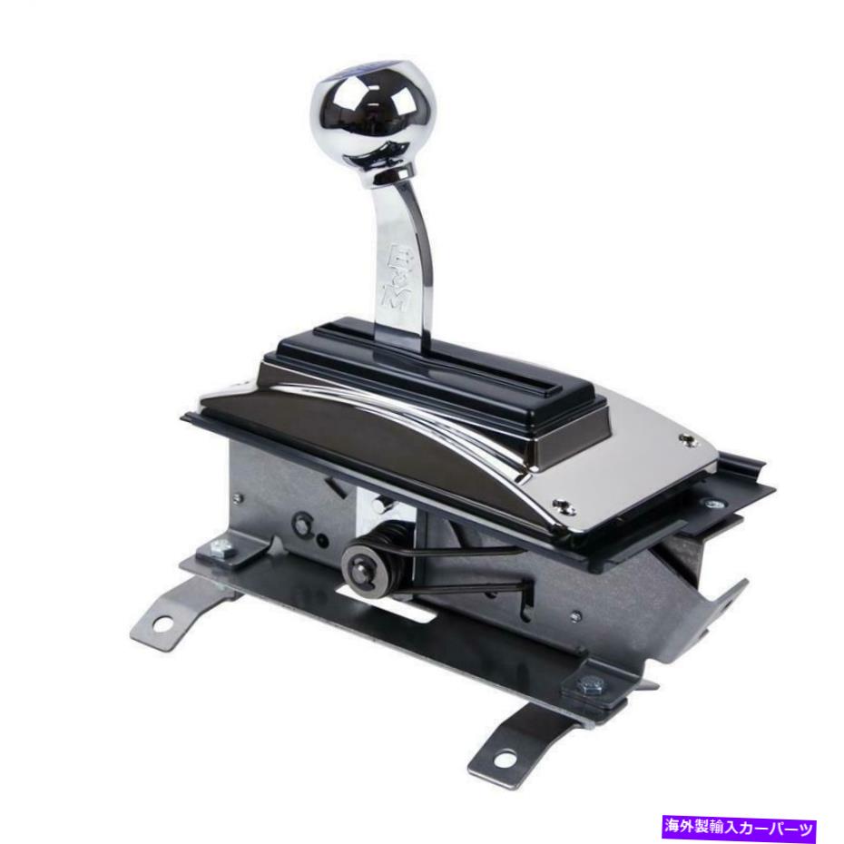 クロームカバー B＆M 80688コンソールQuicksilver自動シフター B&M 80688 Console QuickSilver Automatic Shifter【並行輸入品】