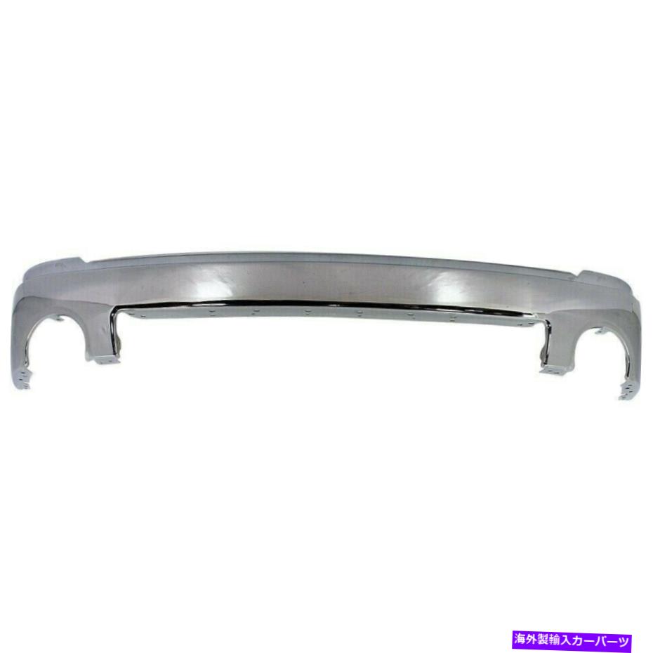 クロームカバー 2007-2013 GMC Sierra 1500 GM1002833の空気穴付き新しいフロントバンパークロム New Front Bumper Chrome W/O Air Hole For 2007-2013 Gmc Sierra 1500 GM1002833【並行輸入品】