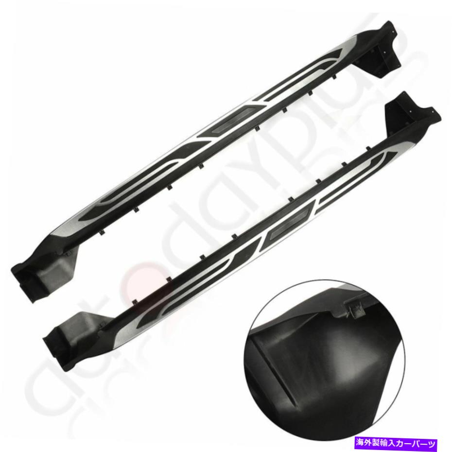 Nerf Bar 2011-2016 Jeep Grand Cherokee Side Steps Nerf Bars Running Boards 2PCS For 2011-2016 Jeep Grand Cherokee Side Steps Nerf Bars Running Boards 2PCS【並行輸入品】