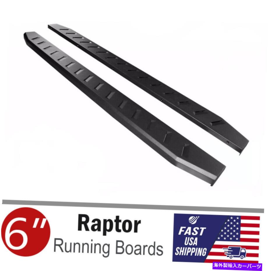 Nerf Bar 6 "ブラックナーフバーランニングボードは17-22フォードF-250/350スーパーデューティエクステンデッドキャブ 6" Black Nerf Bar Running Boards Fit 17-22 Ford F-250/350 SuperDuty Extended Cab【並行輸入品】｜Us Custom Parts Shop USDM