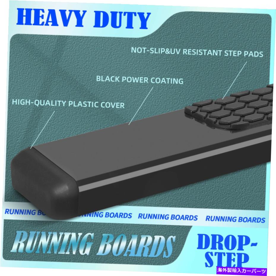 Nerf Bar 5 "ランニングボードフィット19-22ダッジラム1500クルーキャブステップボードnerf bar dl blk 5" Running Board FIT 19-22 Dodge Ram 1500 Crew Cab Step Board Nerf Bar DL BLK【並行輸入品】｜Us Custom Parts Shop USDM