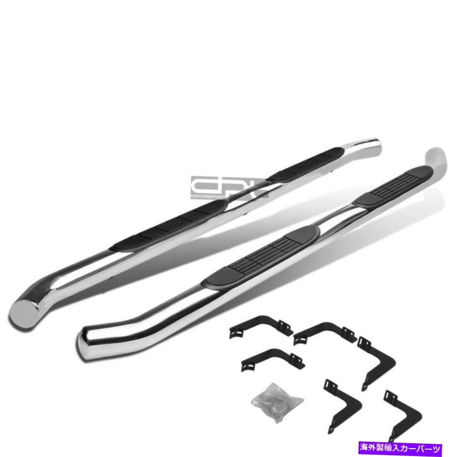 Nerf Bar フィット05-20フロンティアクルーキャブクロムステンレス3 "サイドステップナーフバーランニングボード Fit 05-20 Frontier Crew Cab Chrome Stainless 3" Side Step Nerf Bar Running Board【並行輸入品】｜Us Custom Parts Shop USDM