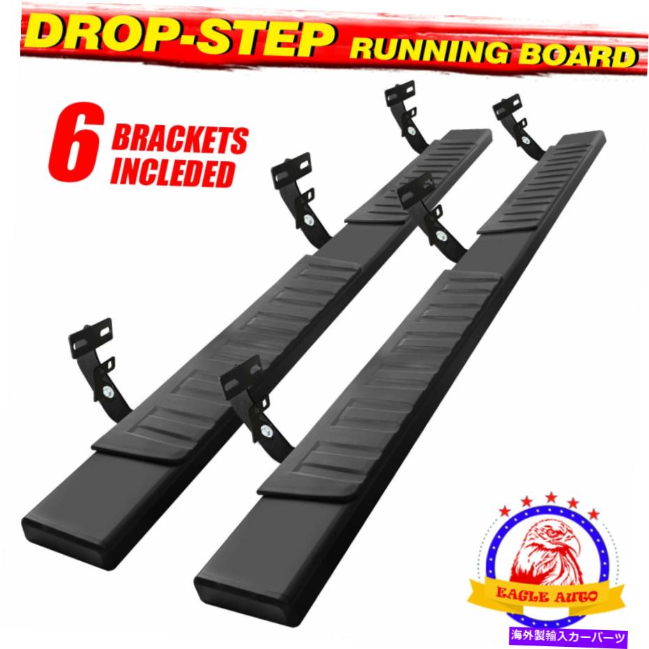 Nerf Bar ダッジラム1500クルーキャブ6インチ2009-2018ランニングボードサイドステップナーフバーH For DODGE RAM 1500 Crew Cab 6 Inch 2009-2018 Running Board Side Step Nerf Bar H【並行輸入品】