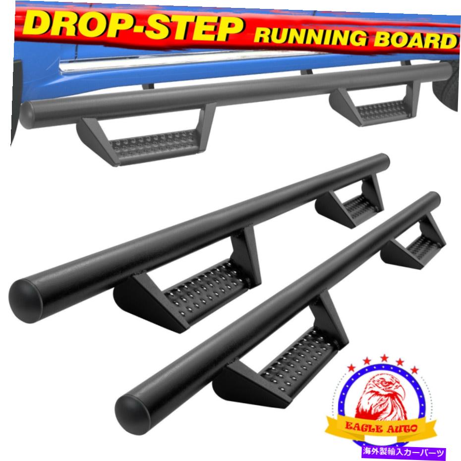 Nerf Bar フィット2007-2021トヨタツンドラクルーマックスサイドステップ3インチネルフバーランニングボードBCK Fit 2007-2021 Toyota Tundra Crew Max Side Step 3 inch Nerf Bar Running Board BCK【並行輸入品】
