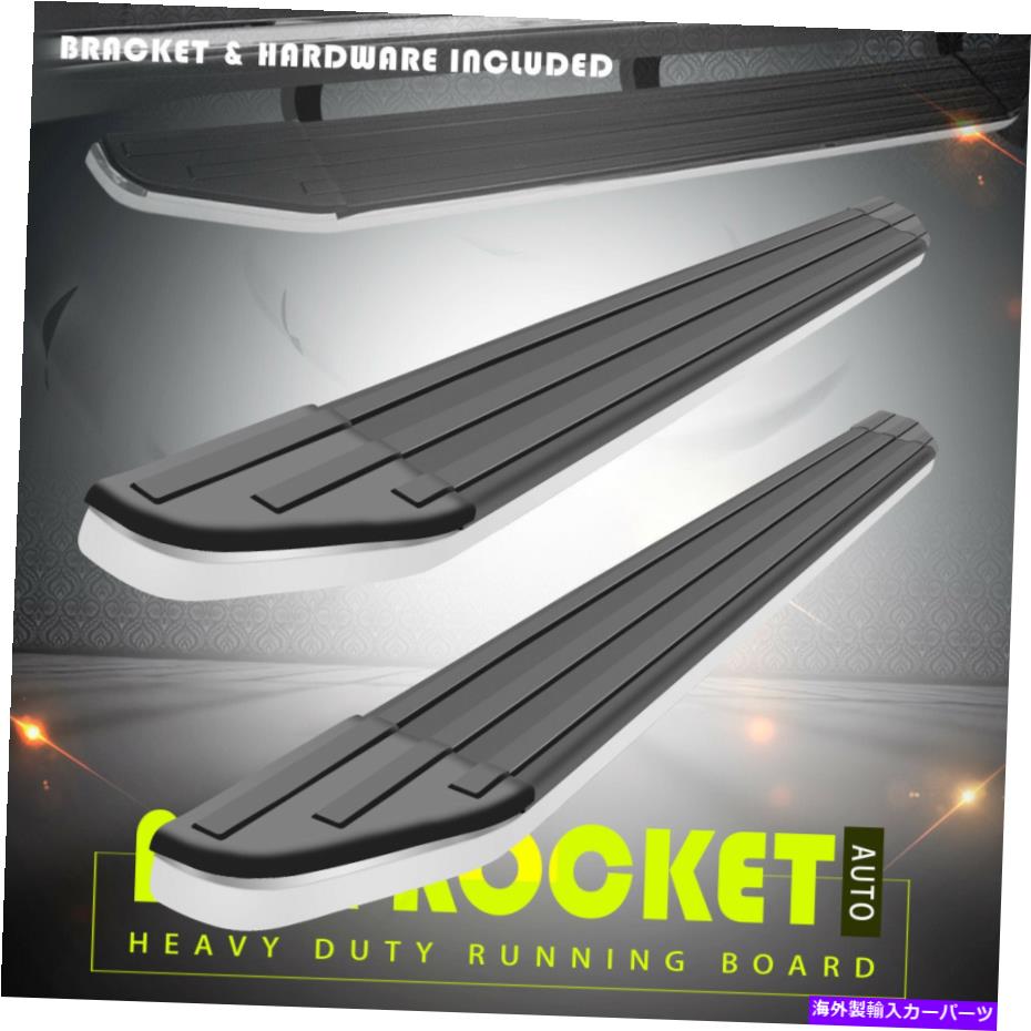 Nerf Bar 05-22のトヨタタコマエクステクランニングボードサイドステップnerfバーアルミニウムC17 For 05-22 TOYOTA Tacoma Ext Cab Running Boards Side Steps Nerf Bars Aluminum C17【並行輸入品】｜Us Custom Parts Shop USDM
