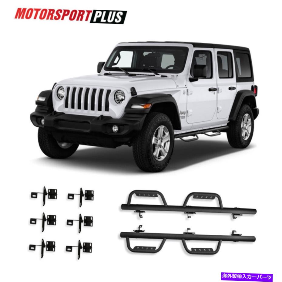Nerf Bar 3 ''サイドステップNERFバーランニングボード2018-2021ジープラングラーJL 4ドア 3'' Side Step Nerf Bar Running Boards For 2018-2021 Jeep Wrangler JL 4-Door【並行輸入品】 100,914円