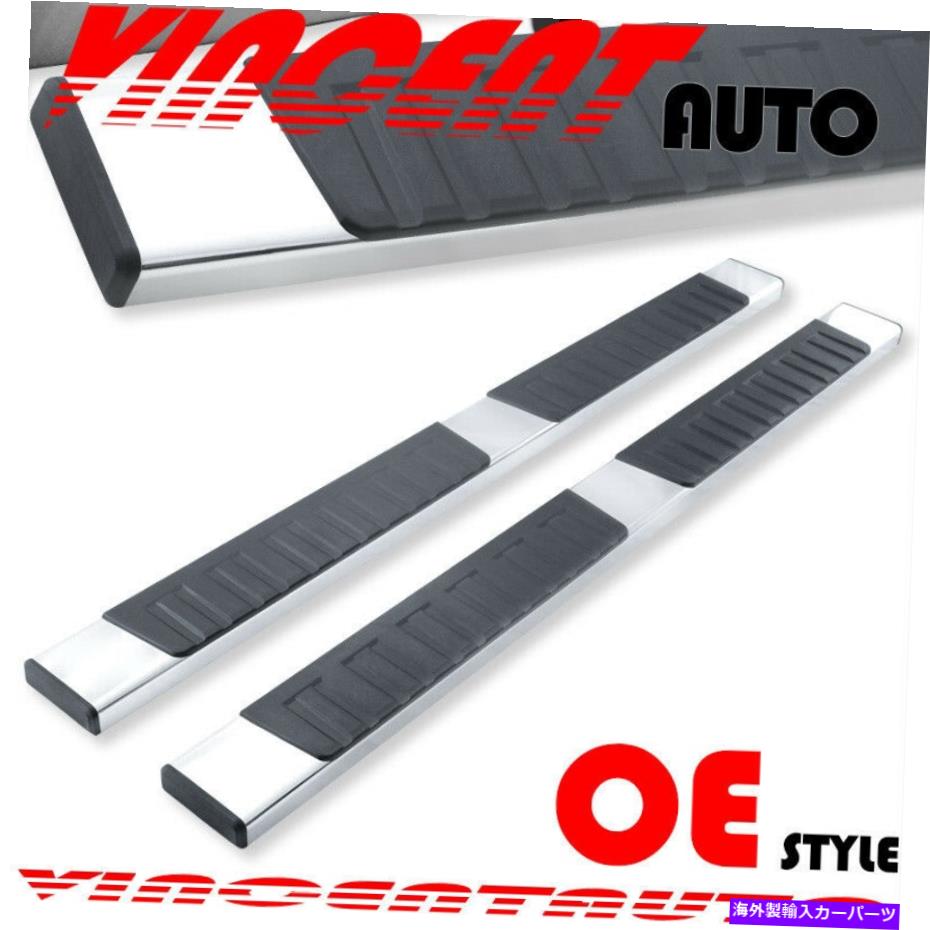 Nerf Bar フィット2010-2022トヨタ4ランナー6 "長方形サイドステップナーフバーランニングボードS/S Fit 2010-2022 Toyota 4 Runner 6" Rectangle Side Step Nerf Bar Running Board S/S【並行輸入品】｜Us Custom Parts Shop USDM