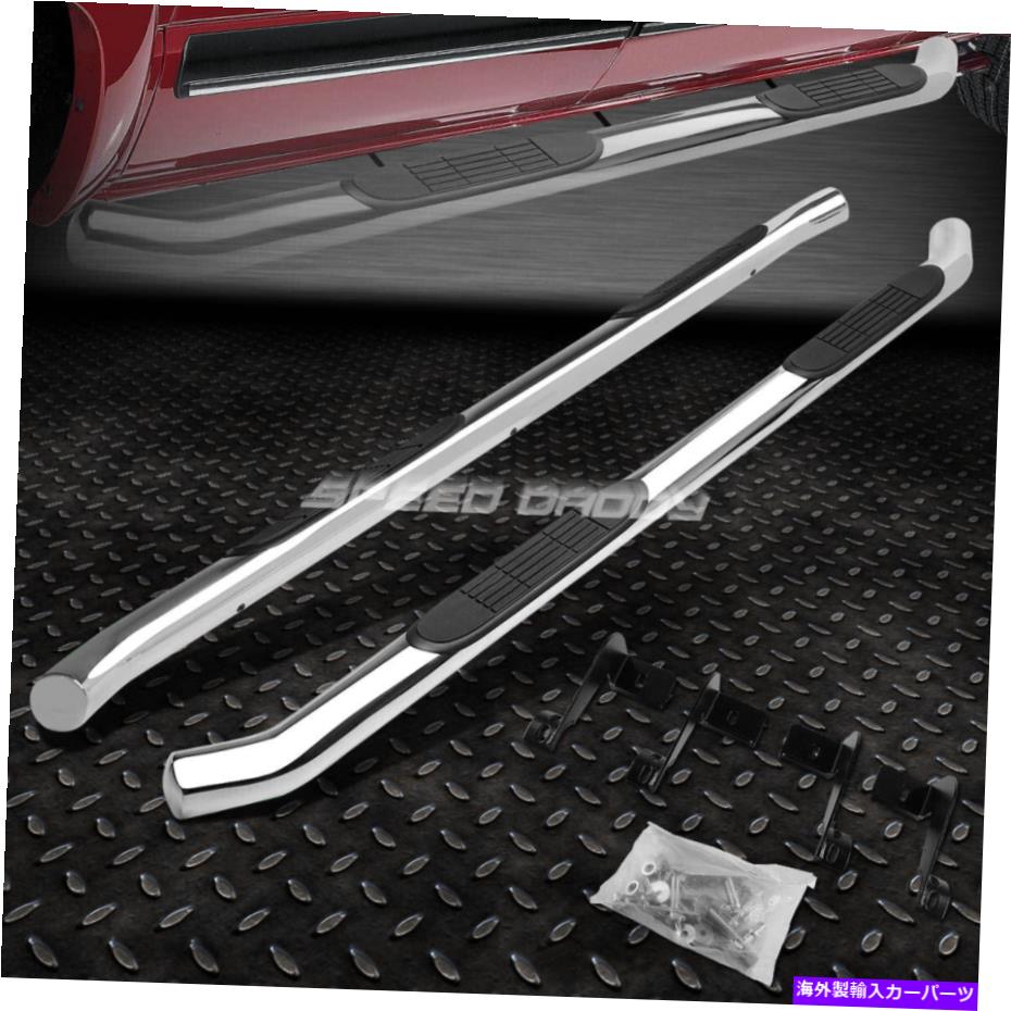 Nerf Bar 13-16のトヨタRav 4 XA40 SUV CHROME 3 "サイドステップNERFバーランニングボード/レール FOR 13-16 TOYOTA RAV 4 XA40 SUV CHROME 3" SIDE STEP NERF BAR RUNNING BOARD/RAIL【並行輸入品】|Us Custom Parts Shop USDM