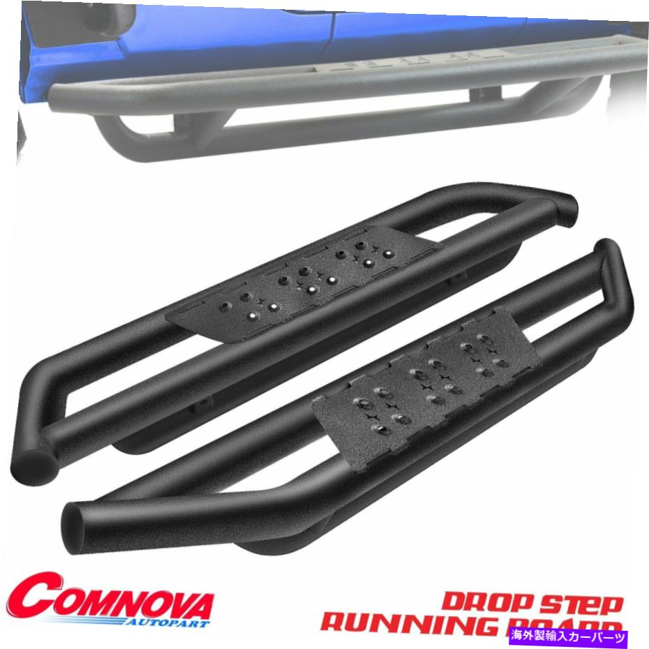 Nerf Bar 6 "オフロード2ドアジープラングラー07-18 JKサイドバーランニングボードNERFバーBX 6" OFF-ROAD For 2 Door Jeep Wrangler 07-18 JK Side Bar Running Board Nerf Bar BX【並行輸入品】｜Us Custom Parts Shop USDM