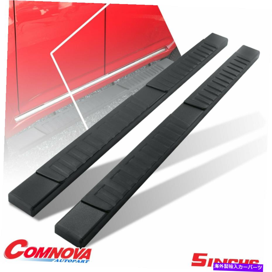 Nerf Bar 5 "ネルフバーサイドバーランニングボードサイドステップ07-18 GMC Sierra Crew Cab Blk 5" Nerf Bar Side Bar Running Board Side Step For 07-18 GMC Sierra Crew Cab BLK【並行輸入品】｜Us Custom Parts Shop USDM