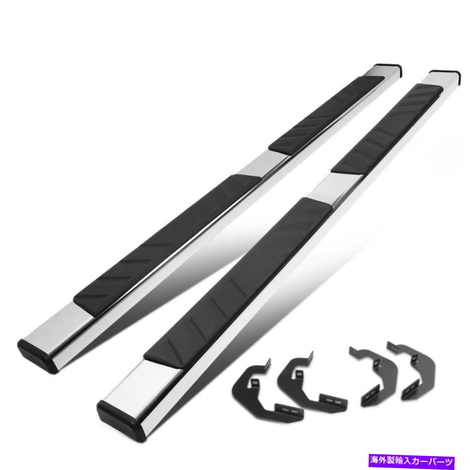 Nerf Bar 2007-2019シルバラードシエラ拡張タクシーランニングボードサイドステップネルフバー For 2007-2019 Silverado Sierra Extended Cab Running Board Side Step Nerf Bar【並行輸入品】