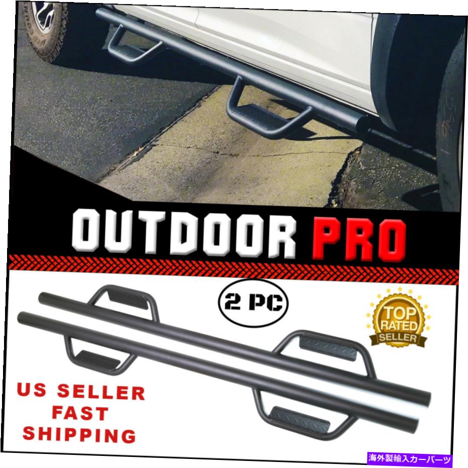 Nerf Bar ドロップステップフィット08-18シボレーシルバラードGMCシエラクルーキャブ、ランニングボードnerfバー Drop Step Fit 08-18 Chevy Silverado GMC Sierra Crew Cab, Running Boards Nerf Bar【並行輸入品】