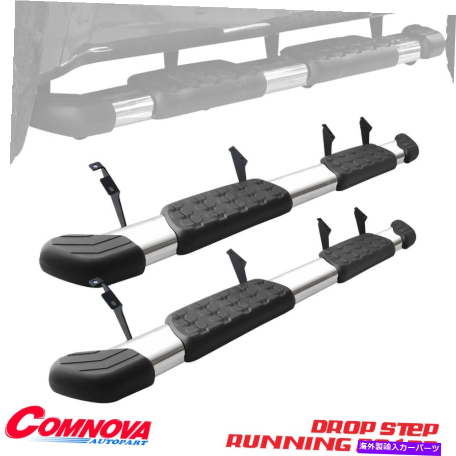 Nerf Bar ランニングボードバーサイドステップフィット2007-2021トヨタツンドラダブルキャブクロムOE Running Boards Bar Side Step Fit 2007-2021 Toyota Tundra Double Cab Chrome OE【並行輸入品】｜Us Custom Parts Shop USDM