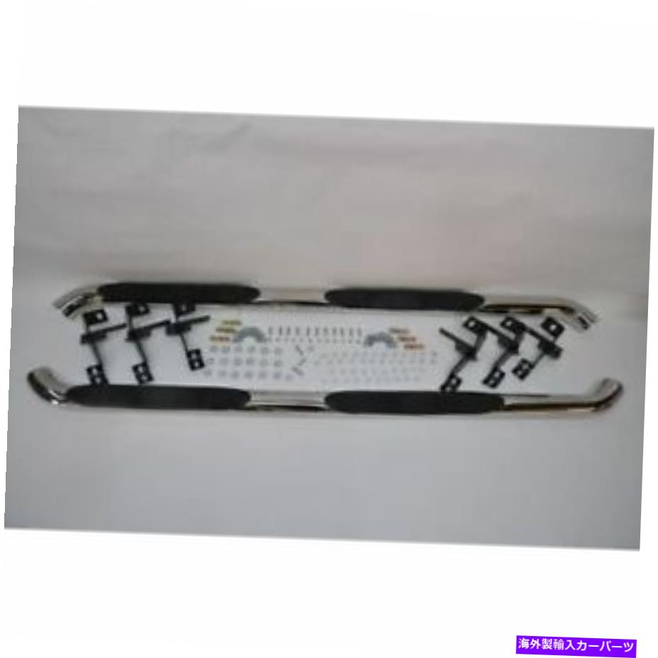 Nerf Bar Blk MountainBMAS-NB-3005Sブラックマウンテンナーフバー付きステップパッド新しいバー BLK Mountain BMAS-NB-3005S Black Mountain Nerf Bar With Step Pads NEW【並行輸入品】