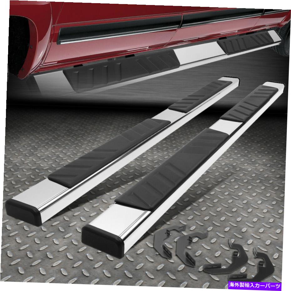 Nerf Bar 07-19のシルバラードシエラエクステンデッドキャブ5 "クロムサイドステップバーランニングボード FOR 07-19 SILVERADO SIERRA EXTENDED CAB 5" CHROME SIDE STEP BAR RUNNING BOARDS【並行輸入品】｜Us Custom Parts Shop USDM
