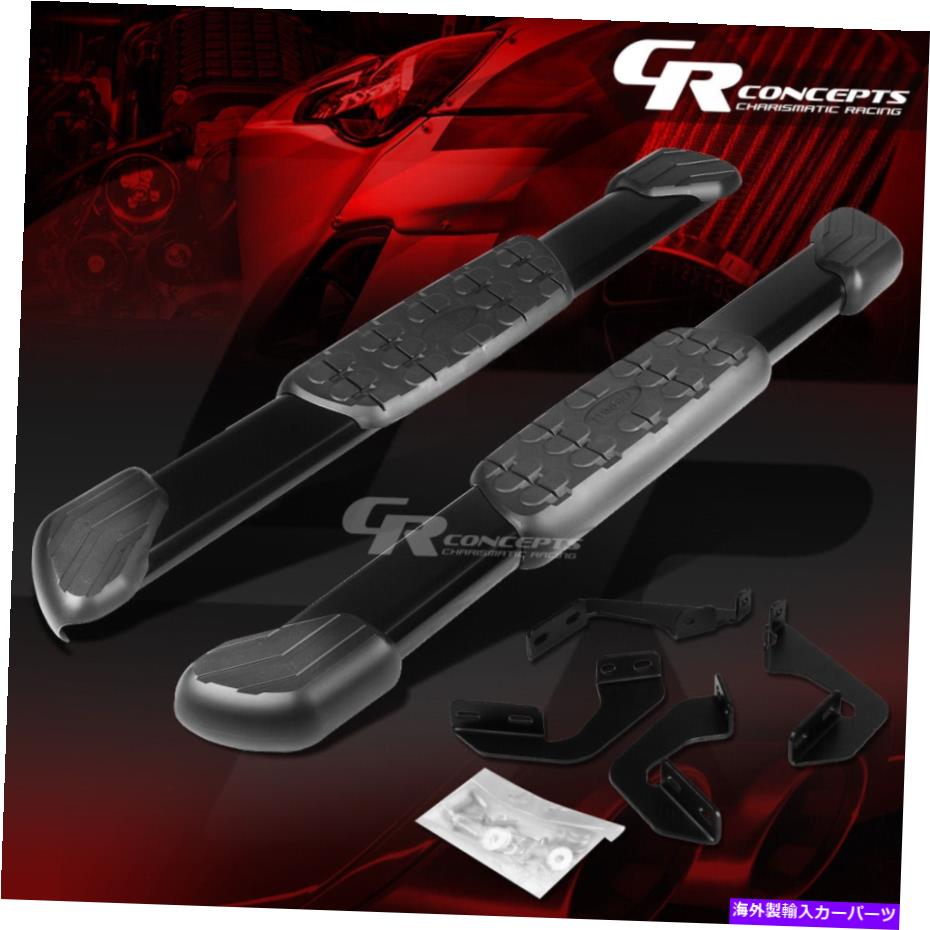 Nerf Bar 5 'マットブラックOEスタイルステップバーNERF 07-17 Tundra Standardのランニングボード 5' MATTE BLACK OE STYLE STEP BAR NERF RUNNING BOARD FOR 07-17 TUNDRA STANDARD【並行輸入品】