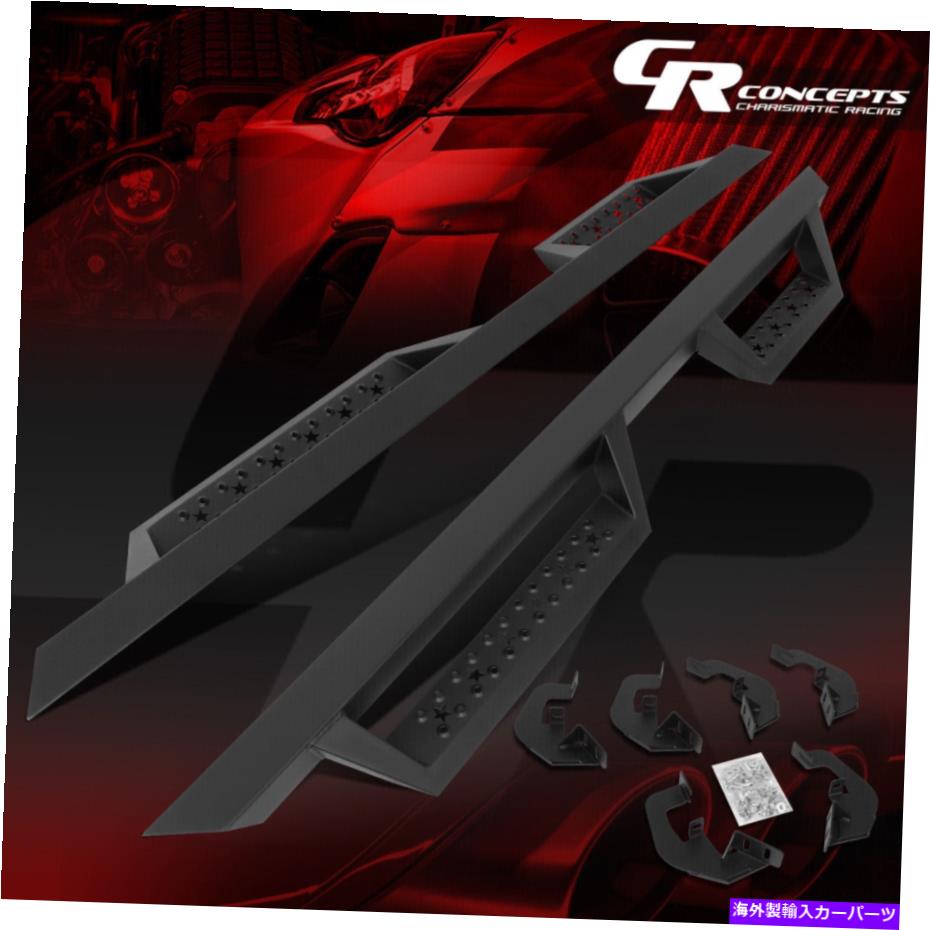 Nerf Bar ペア5 "スチールランニングボードステップバー2007-2019シルバラード/シエラ拡張タクシー PAIR 5" STEEL RUNNING BOARD STEP BAR FOR 2007-2019 SILVERADO/SIERRA EXTENDED CAB【並行輸入品】｜Us Custom Parts Shop USDM