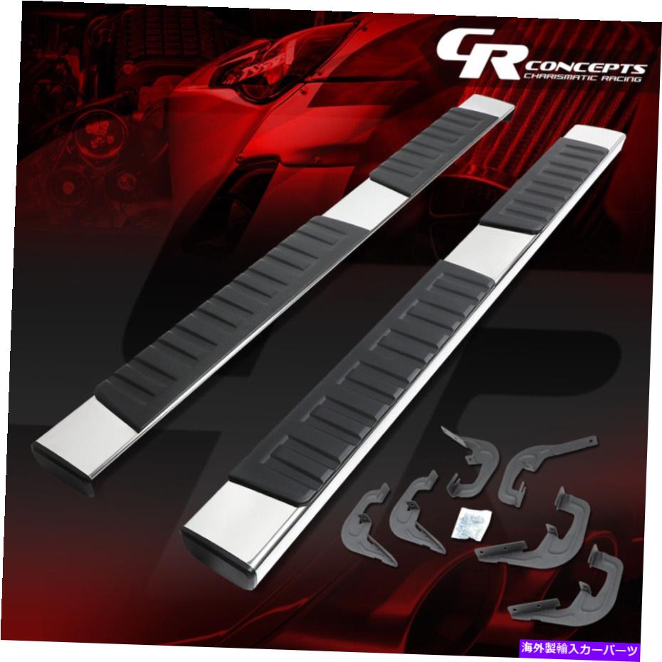 Nerf Bar 07-19シルバラード/シエラエクステブ用のクロムOEスタイル6 "サイドステップバーランニングボード CHROME OE-STYLE 6"SIDE STEP BAR RUNNING BOARD FOR 07-19 SILVERADO/SIERRA EXT CAB【並行輸入品】｜Us Custom Parts Shop USDM