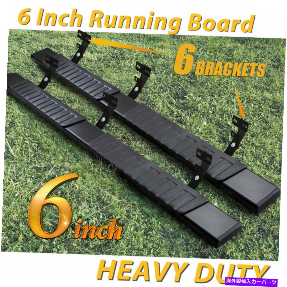 Nerf Bar 09-18 Dodge Ram 1500クアッドキャブ6 "ブラックランニングボードNERFバーサイドステップH For 09-18 DODGE Ram 1500 Quad Cab 6" Black Running Board Nerf Bar Side Step H【並行輸入品】｜Us Custom Parts Shop USDM