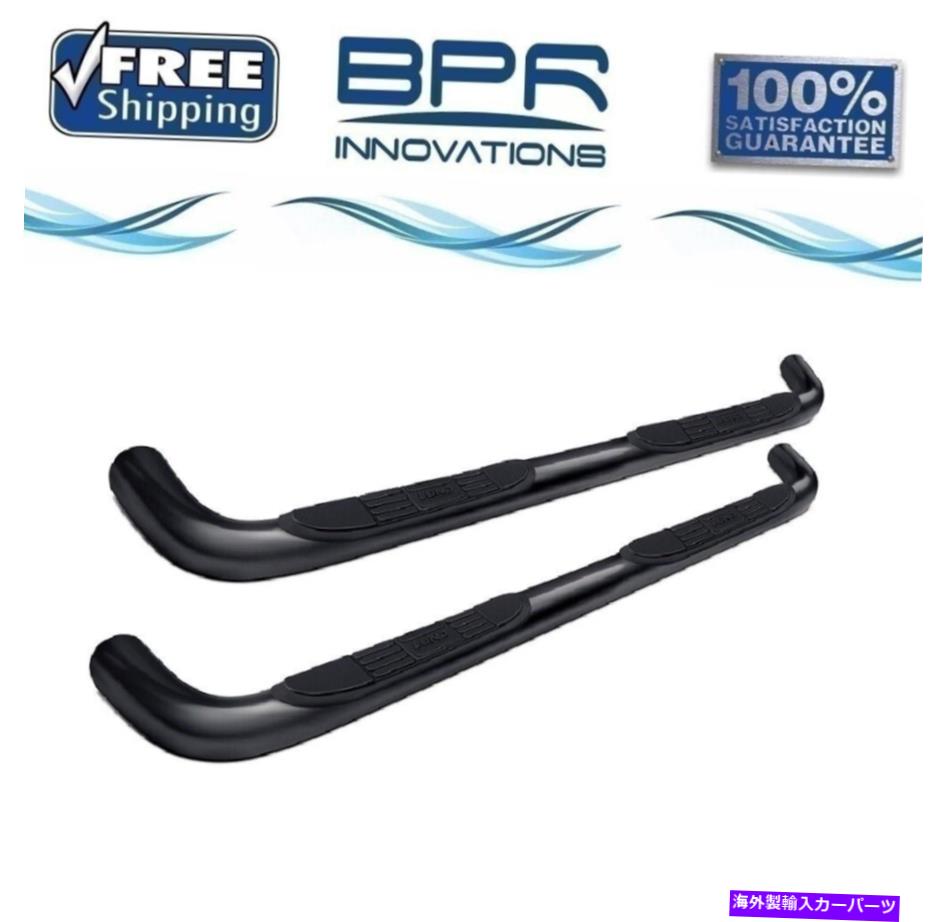 Nerf Bar Lund 3in Round Bent Steel Nerf Bars for Sierra Silverado 19-21 23087916 Lund 3in Round Bent Steel Nerf Bars Black For Sierra Silverado 19-21 23087916【並行輸入品】｜Us Custom Parts Shop USDM