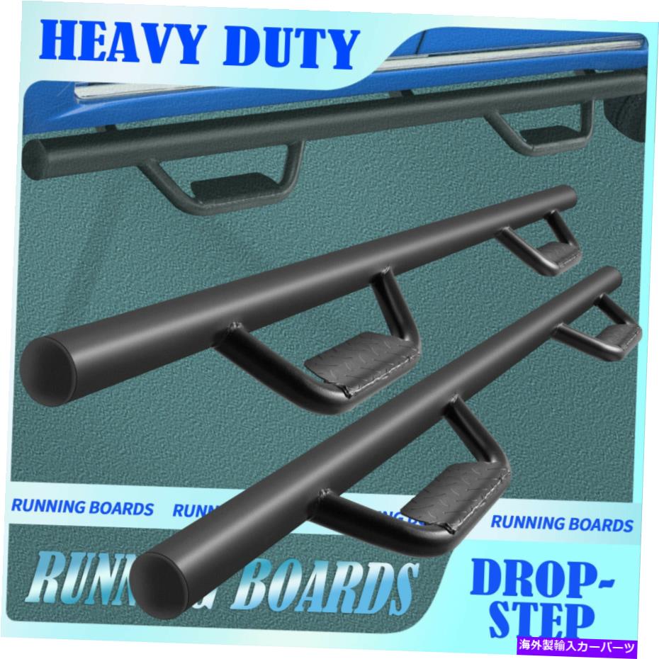 Nerf Bar 2005-2021の日産フロンティアクルーキャブフープピックアップランニングボードNERFバー For 2005-2021 Nissan Frontier Crew Cab HOOP Pickup Running Boards Nerf Bar【並行輸入品】
