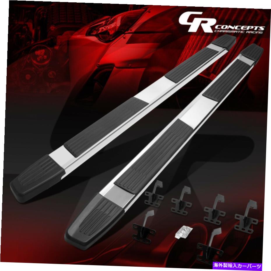 Nerf Bar 2019-2022 RAM 1500クルーキャブ用のペアポリッシュ6インチスチールステップバーランニングボード PAIR POLISHED 6\