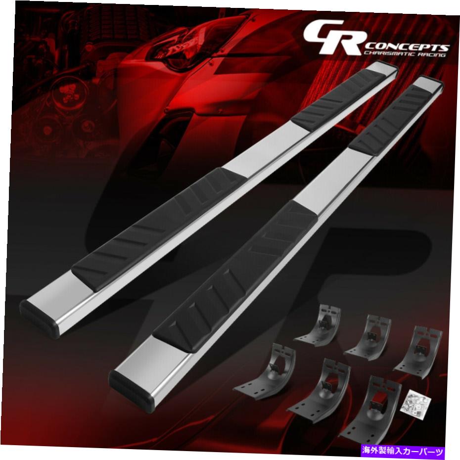 Nerf Bar ペア5 "SS 2009-2022 Dodge Ram Quad/Extended CabのSSフラットランニングボードステップバー PAIR 5" SS FLAT RUNNING BOARD STEP BAR FOR 2009-2022 DODGE RAM QUAD/EXTENDED CAB【並行輸入品】｜Us Custom Parts Shop USDM