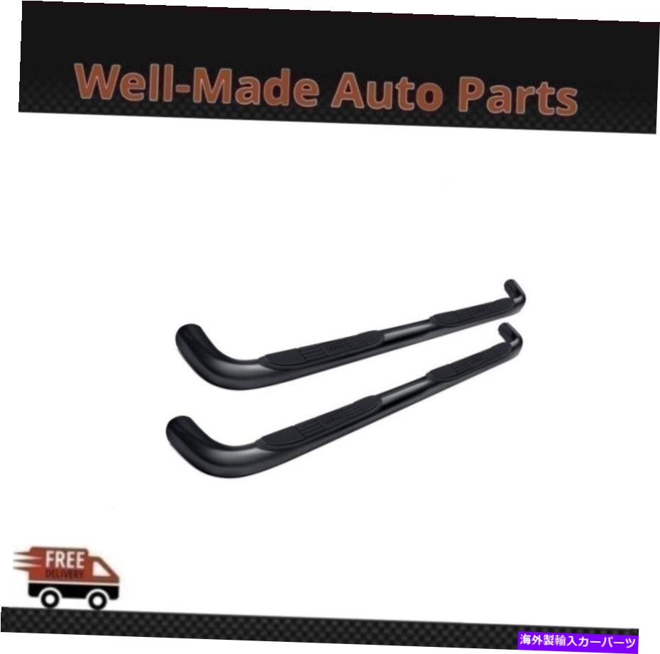 Nerf Bar Lund 3in Round Bent Steel Nerf Bars Black for 99-13 Sierra Silverado 23077379 Lund 3in Round Bent Steel Nerf Bars Black For 99-13 Sierra Silverado 23077379【並行輸入品】