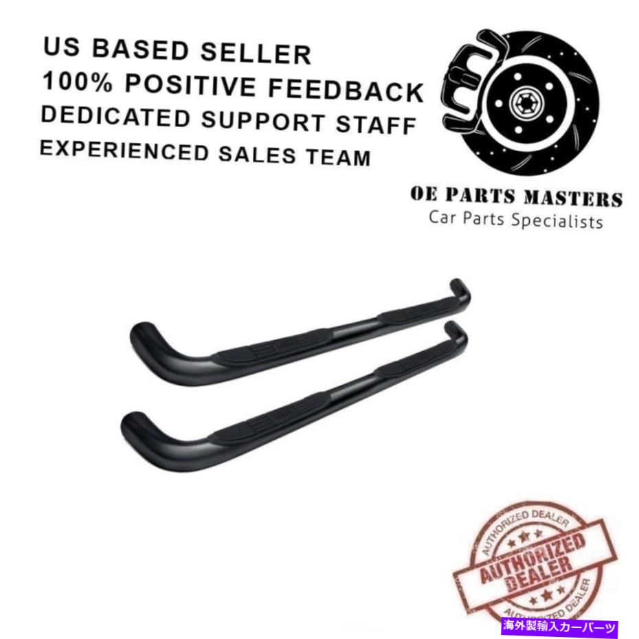 Nerf Bar Lund 23083400 3in Round Bent Steel Nerf Bars Black for Ford F250/350/450 99-16 Lund 23083400 3in Round Bent Steel Nerf Bars Black For Ford F250/350/450 99-16【並行輸入品】