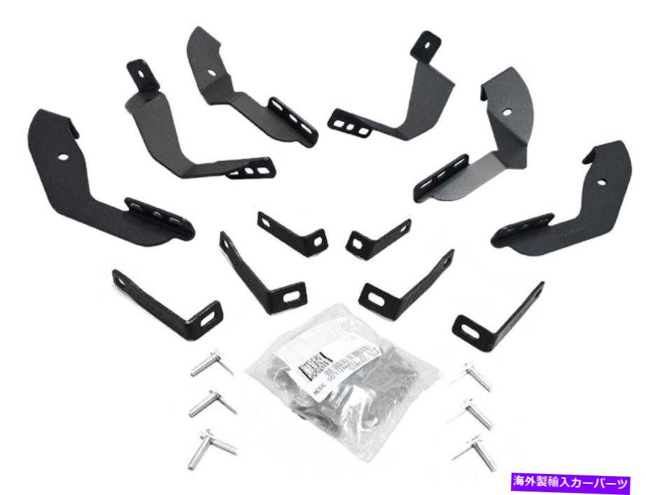 Nerf Bar Go Rhino 6840435 OE Xtreme＆1000シリーズサイドステップブラケットシルバラード/シエラ Go Rhino 6840435 OE Xtreme & 1000 Series Side Step Brackets for Silverado/Sierra【並行輸入品】