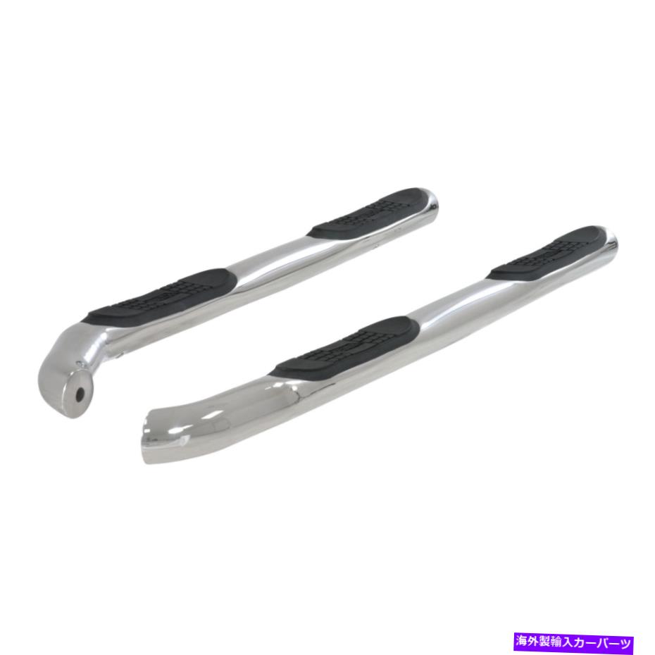 Nerf Bar 牡羊座3インチ丸ステンレス鋼のnerfバーは、Kia Sportage 2011-2015のサイドステップ Aries 3in Round Stainless Steel Nerf Bars Side Steps For Kia Sportage 2011-2015【並行輸入品】