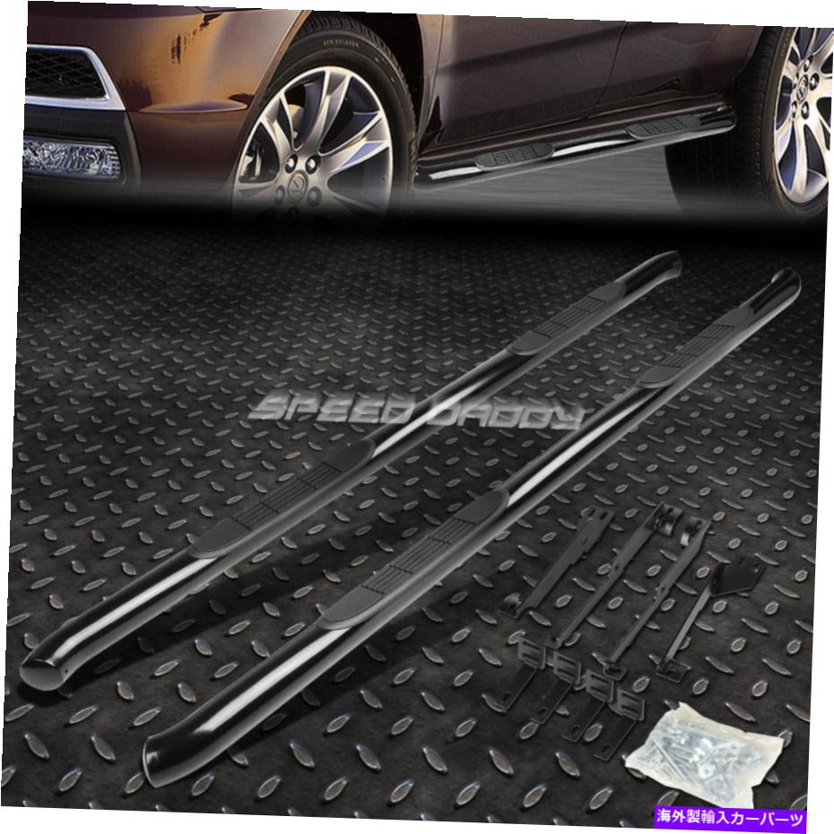 Nerf Bar 07-13 ACURA MDX YD2 SUVブラックペア3 \