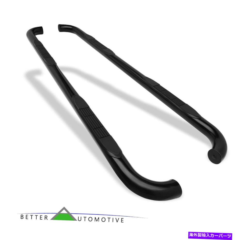 Nerf Bar 2007-2014の3 "ブラックサイドステップレールトヨタFJクルーザーナーフバーランニングボード 3" Black Side Step Rails for 2007-2014 Toyota FJ Cruiser Nerf Bars Running Board【並行輸入品】｜Us Custom Parts Shop USDM