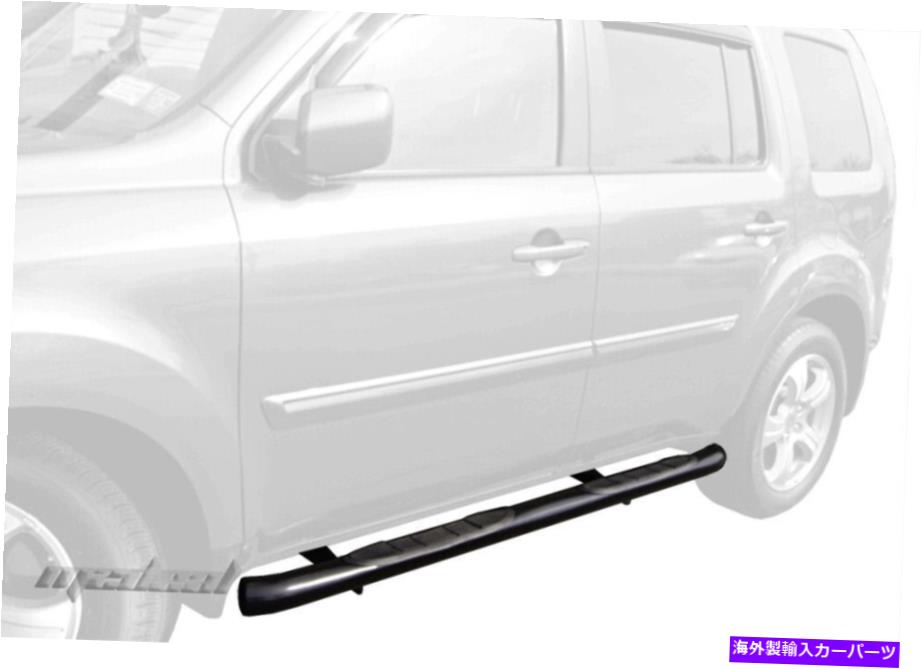 Nerf Bar 09-15ホンダパイロット用の新しい3 ''ブラックサイドステップnerfバー New 3'' Black Side Step Nerf Bars For 09-15 Honda Pilot【並行輸入品】｜Us Custom Parts Shop USDM 102,729円