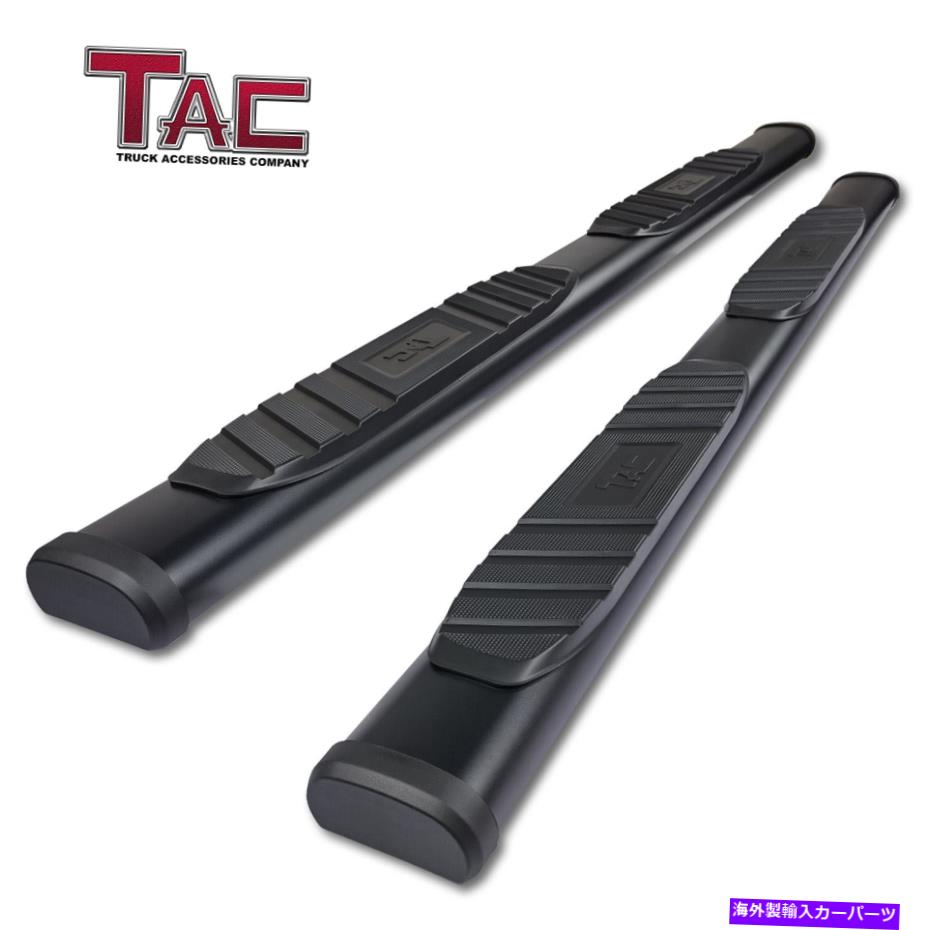 Nerf Bar 19-22フォードレンジャースーパークルーキャブ5インチアルミニウムテクスチャブルクサイドステップナーフバー For 19-22 Ford Ranger SuperCrew Cab 5” Aluminum Texture BLK Side Steps Nerf Bars【並行輸入品】|Us Custom Parts Shop USDM