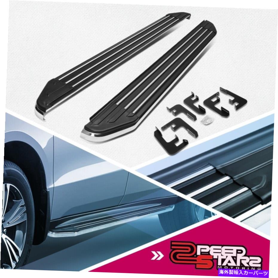 Nerf Bar 2PCS 5.5 "2014-2019 ACURA MDXのランニングボードをランニングボード 2PCS 5.5" ALUMINUM NERF BAR SIDE STEP RUNNING BOARDS FOR 2014-2019 ACURA MDX【並行輸入品】|Us Custom Parts Shop USDM