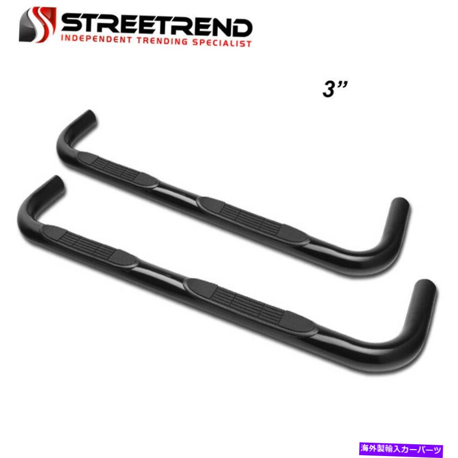 Nerf Bar 05-10のジープグランドチェロキーwk 3 "ブラックサイドステップナーフバーランニングボードHD For 05-10 Jeep Grand Cherokee WK 3" Black Side Step Nerf Bars Running Boards HD【並行輸入品】｜Us Custom Parts Shop USDM