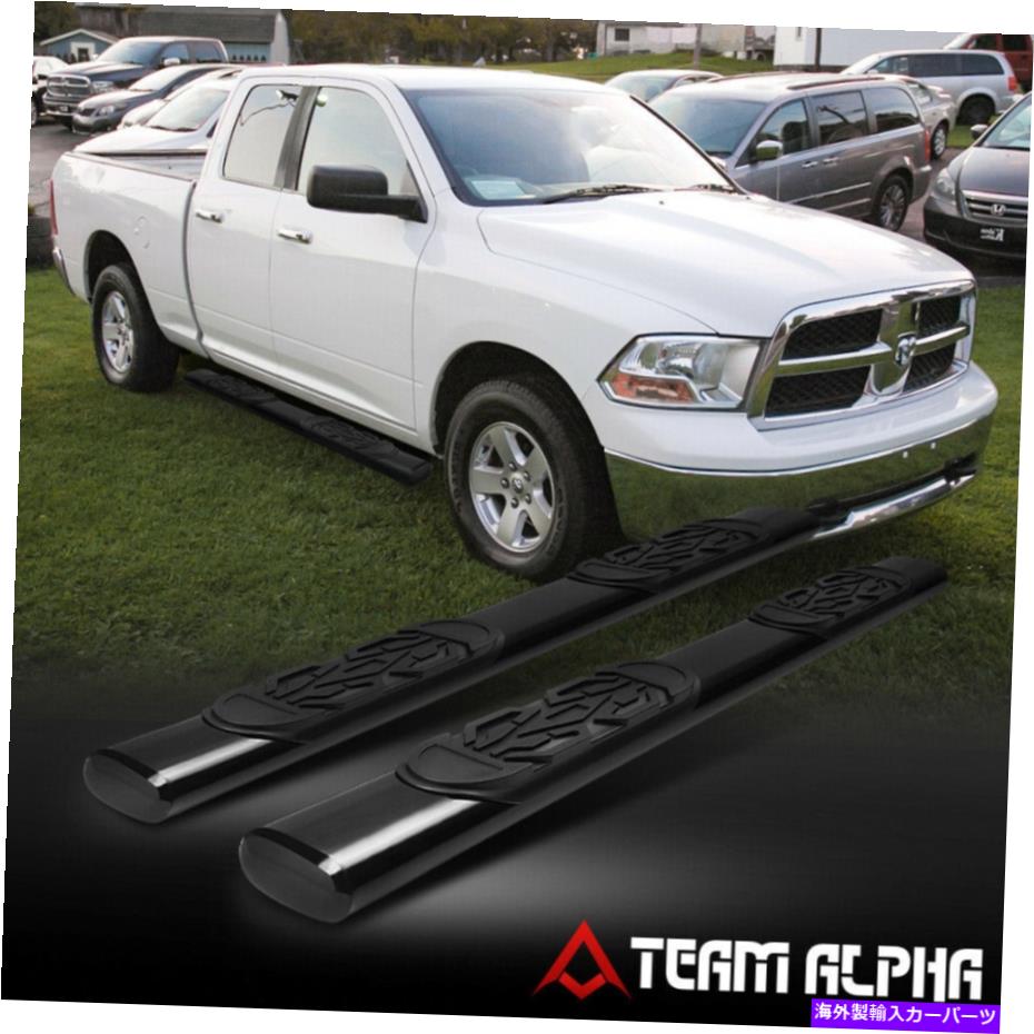 Nerf Bar フィット2009-2020 RAM 1500/3500 [ext/Quad Cab]楕円形の軟鋼6 "NERFバーサイドステップ Fits 2009-2020 Ram 1500/3500 [EXT/QUAD CAB] Oval Mild Steel 6"Nerf Bar Side Step【並行輸入品】｜Us Custom Parts Shop USDM