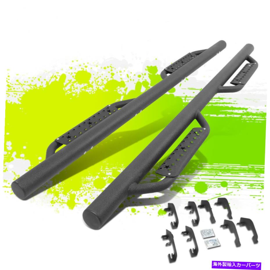 Nerf Bar 3 "丸いドロップステップシボレーシルバラードGMCシエラクルーキャブ07-19のランニングボード 3" Round Drop Step Running Boards for Chevy Silverado GMC Sierra Crew Cab 07-19【並行輸入品】｜Us Custom Parts Shop USDM