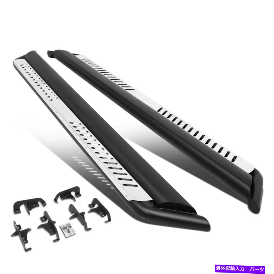 Nerf Bar 2018-2021のドロップステップ付き2PCSサイドNERFバーランニングボードJeep Wrangler JL 2PCS SIDE NERF BARS RUNNING BOARD W/DROPPED STEPS FOR 2018-2021 JEEP WRANGLER JL【並行輸入品】｜Us Custom Parts Shop USDM