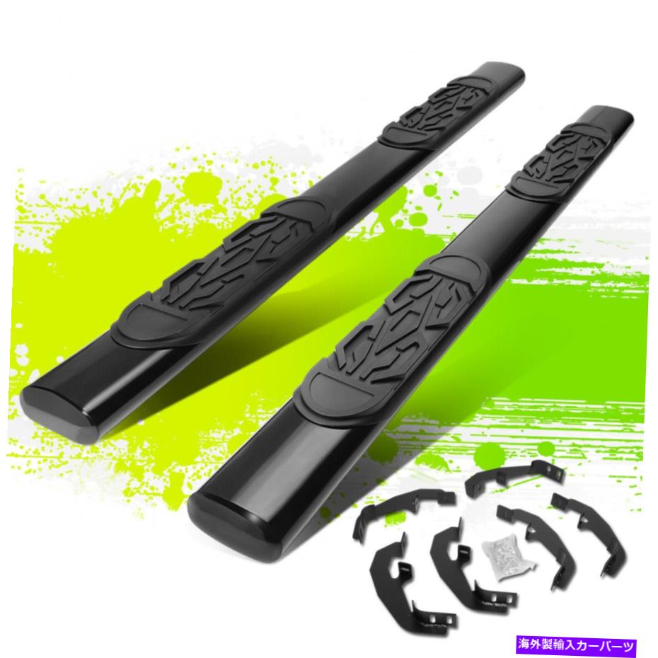 Nerf Bar 6 "シルバラード1500拡張キャブのための楕円形のコーティングステップナーフバーランニングボード19-21 6" Oval Coated Step Nerf Bar Running Board for Silverado 1500 Extended Cab 19-21【並行輸入品】|Us Custom Parts Shop USDM