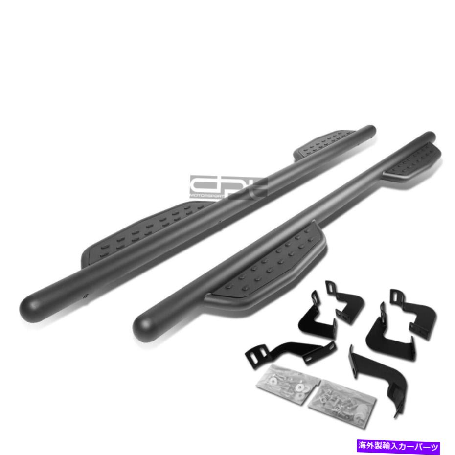 Nerf Bar フィット07-20ツンドラクルーマックスキャブ3 "マットブラックサイドステップバーナーフランニングボード Fit 07-20 Tundra CrewMax Cab 3" Matte Black Side Step Bar Nerf Running Boards【並行輸入品】｜Us Custom Parts Shop USDM 106,541円