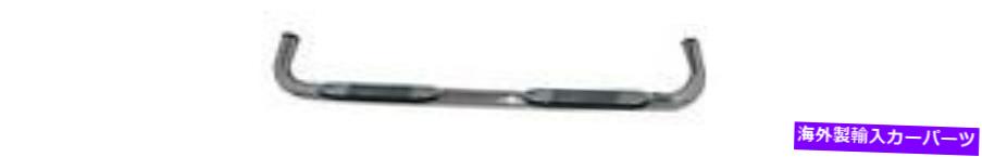 Nerf Bar Value Brand dr009s nerf bar with step pads 3インチラウンドベント磨き Value Brand DR009S Nerf Bar With Step Pads 3 Inch Round Bent Polished【並行輸入品】