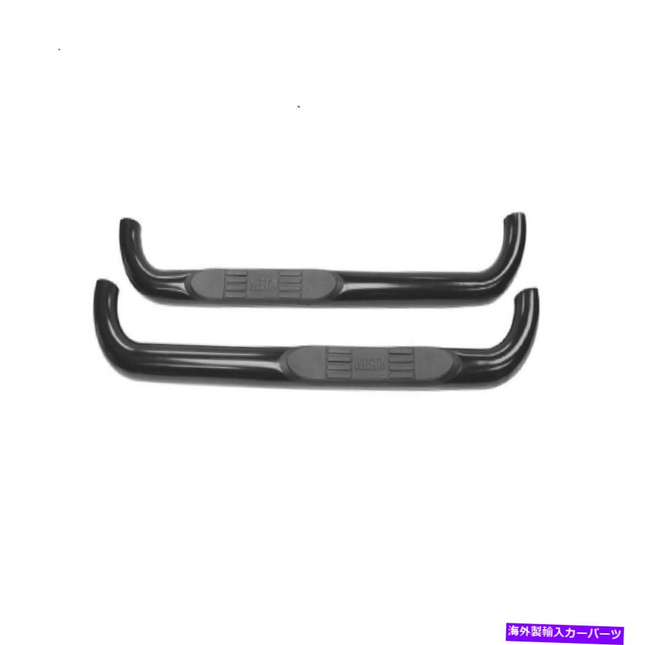 Nerf Bar ウェスティン23-3805ブラックスチールEシリーズ3 "シルバラード/シエラ用の丸いナーフバー Westin 23-3805 Black Steel E-Series 3" Round Nerf Bars for Silverado/Sierra【並行輸入品】|Us Custom Parts Shop USDM