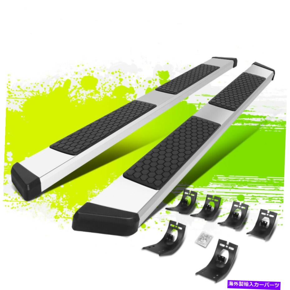 Nerf Bar 5.5 "磨かれたハニカムステップパッドダッジラムクアッドキャブ用のフラットランニングボード09-22 5.5"Polished Honeycomb Step Pad Flat Running Boards for Dodge Ram Quad Cab 09-22【並行輸入品】|Us Custom Parts Shop USDM